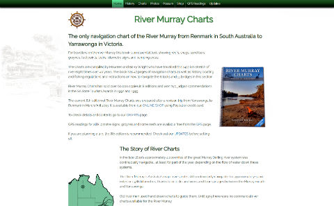 OPEN - SITE::In a new window... River Murray Charts